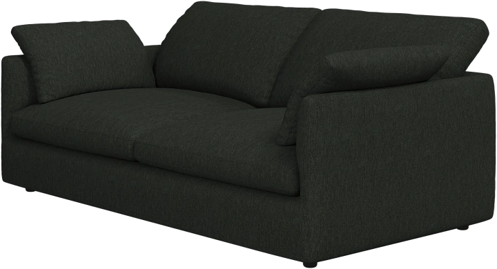 2.5 местный диван Milano - Bristol 3068 Темно-зеленая ткань  -  Под заказ