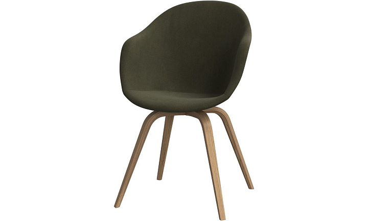 Обеденный стул Hauge - York  5121 Kожа светло-зеленая -  Под заказ