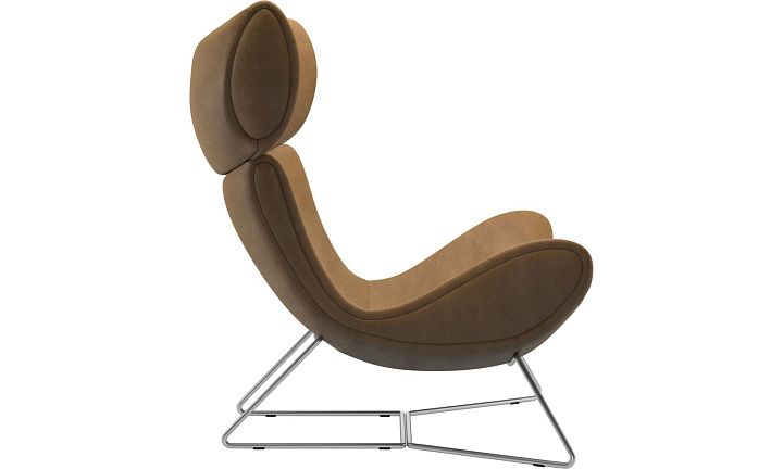 Кресло Imola - York 5120 Kожа коньячного цвета  -  Под заказ