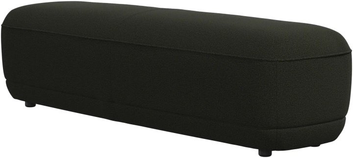 Скамейка Bolzano - Arezzo ткань зеленого цвета 3334 -  Под заказ