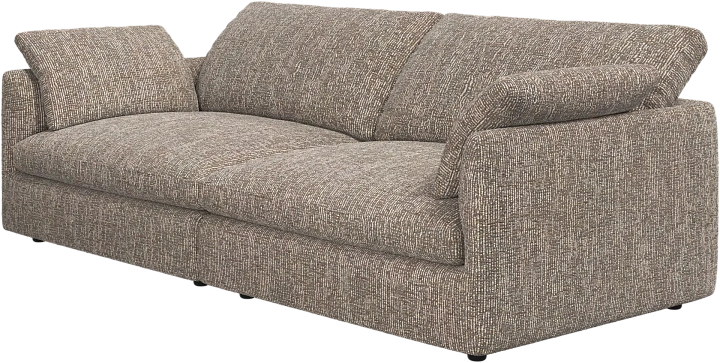 3-х местный диван Milano из двух модулей - Tuscany бежевого цвета 3201 -  Под заказ