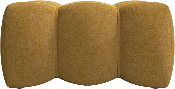 Пуф Nawabari - Tomelilla fabric 3143 Mustard  -  Под заказ