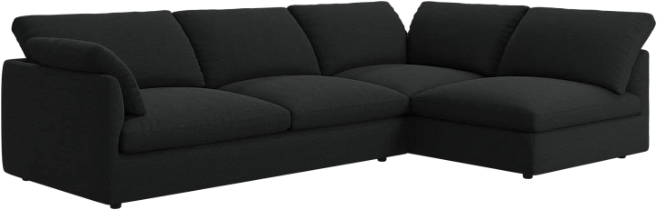 Угловой диван Milano -  Nani 2111 Ткань темно-серого цвета -  Под заказ