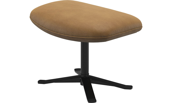 Подставка для ног Porto - York 5120 Kожа коньячного цвета  -  Под заказ