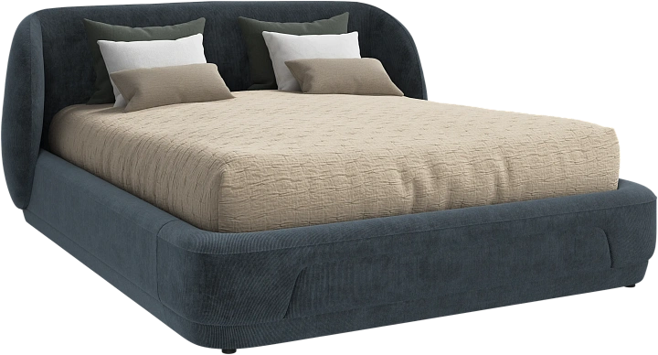 Кровать Bolzano - Skagen 3164 Стальная ткань  -  Под заказ