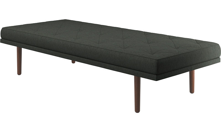 Кушетка Fusion - Bristol 3068 Темно-зеленая ткань  -  Под заказ