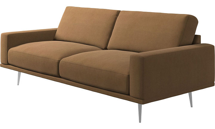 Диван Carlton - Frisco 2057 Ткань цвета кэмел с функцией акваклин  -  Под заказ