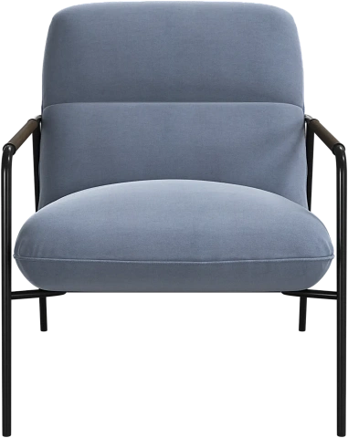 Кресло Terni - Frisco 2056 Голубая ткань с функцией акваклин  -  Под заказ