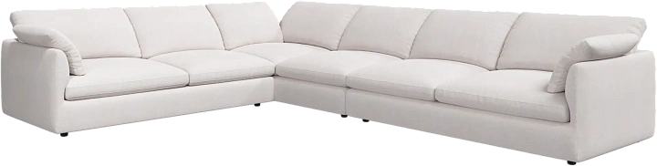 Угловой диван Milano - Frisco 2070 Бежевая ткань  -  Под заказ