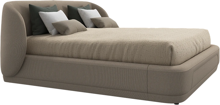 Кровать Bolzano - Skagen 3161 Песочная ткань  -  Под заказ