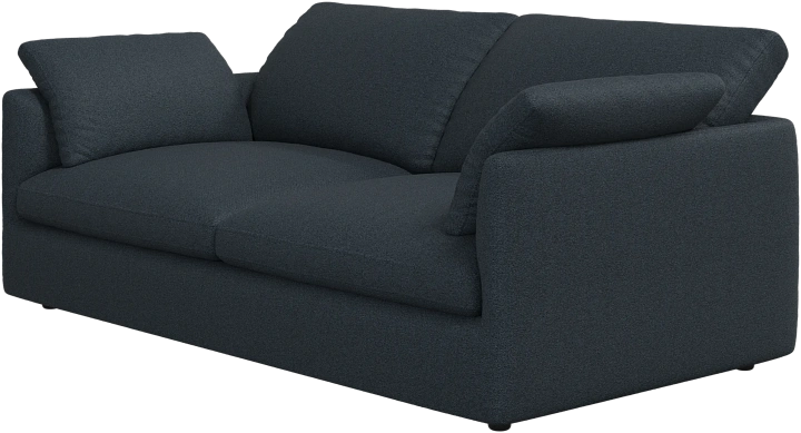 2.5 местный диван Milano - Bristol 3065 Синяя ткань  -  Под заказ