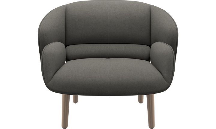 Кресло Fusion - Frisco 2067 Ткань цвета серого камня  -  Под заказ