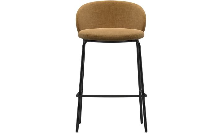 Барный стул Princeton - Napoli 2252 Ткань золотисто-бежевого цвета  -  Под заказ