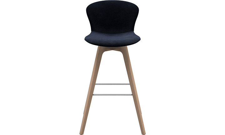 Барный стул Adelaide - Velvet 3031 Синяя ткань  -  Под заказ