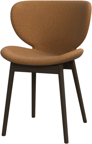 Cтул Hamilton без поворотной функции массив - Bristol 3066 Ткань горчичного цвета  -  Под заказ