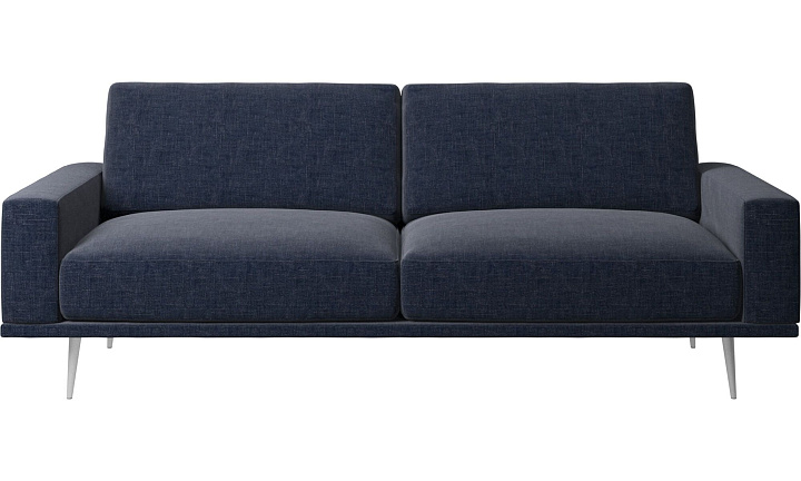 Диван Carlton - Napoli 2257 Ткань  тёмно-синего цвета  -  Под заказ