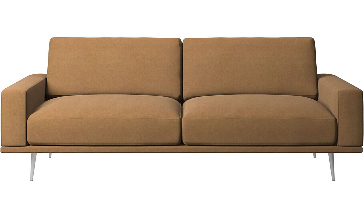 Диван Carlton - Frisco 2057 Ткань цвета кэмел с функцией акваклин  -  Под заказ