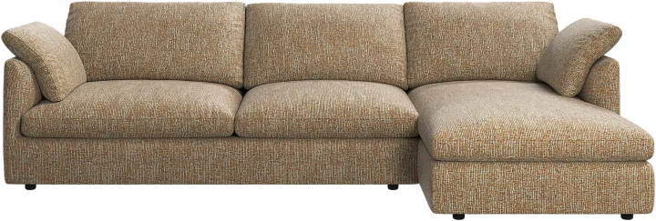 Угловой диван Milano - Tuscany горчичного цвета 3205 -  Под заказ