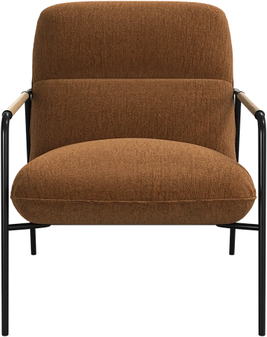 Кресло Terni - Lucca ткань светло-коричневого цвета 3324 -  Под заказ