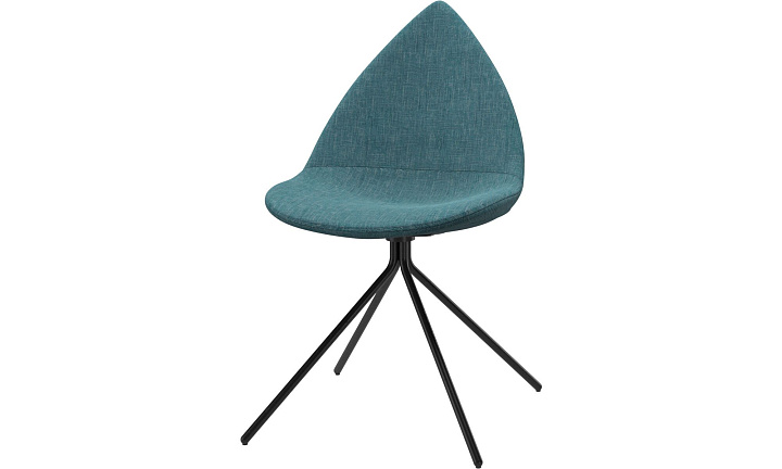 Cтул Ottawa - Napoli 2253 Ткань зелено-голубого цвета  -  Под заказ