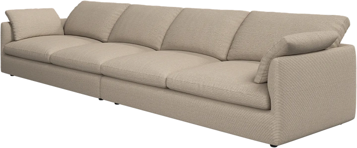 4-х местный диван Milano - Skagen 3161 Песочная ткань  -  Под заказ