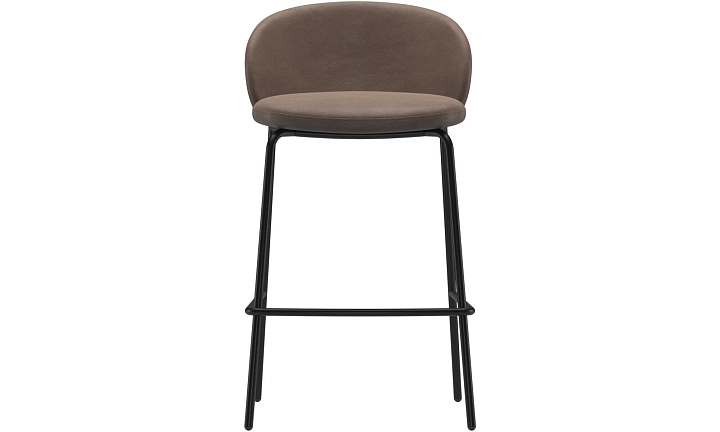 Барный стул Princeton - York 5122 Кожа светло-коричневого цвета  -  Под заказ