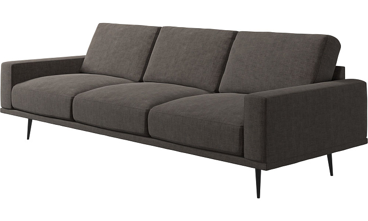 Диван Carlton - Napoli 2251 Ткань серо-коричневого цвета  -  Под заказ