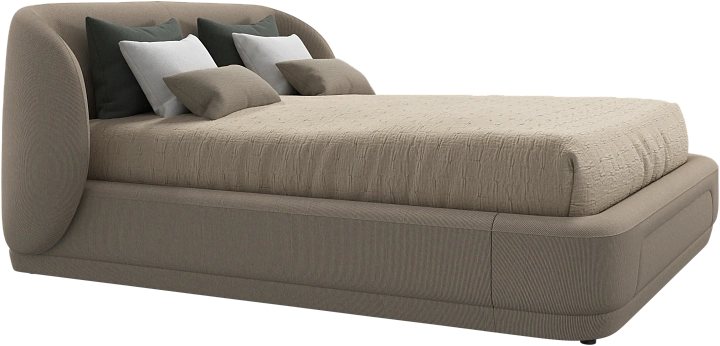 Кровать Bolzano - Skagen 3161 Песочная ткань  -  Под заказ