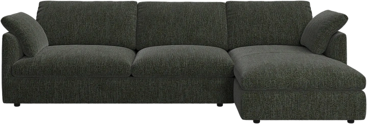 Угловой диван Milano - Tuscany зеленого цвета 3204 -  Под заказ