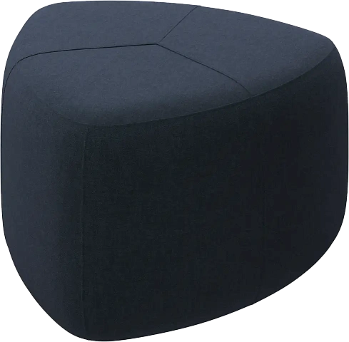 Пуф Bermuda - Frisco 2065 Ткань тёмно-синего цвета  -  Под заказ