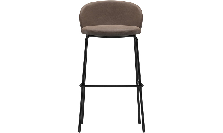 Барный стул Princeton - York 5122 Кожа светло-коричневого цвета  -  Под заказ