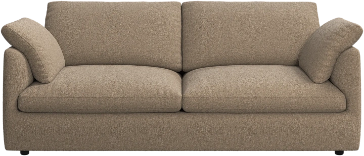 2.5 местный диван Milano - Lazio 3096 Ткань коричневого цвета  -  Под заказ