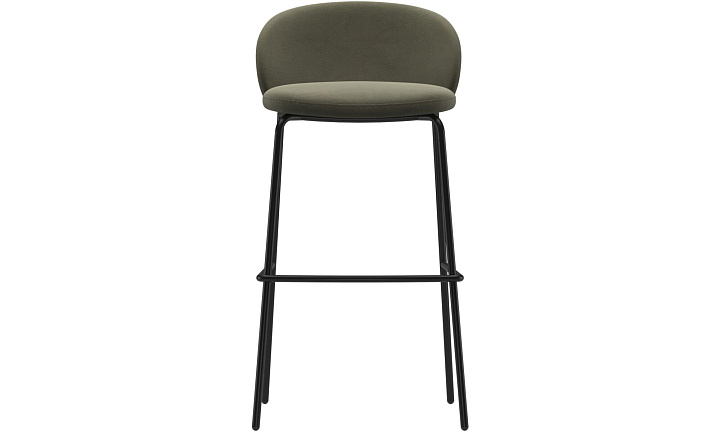 Барный стул Princeton - York  5121 Kожа светло-зеленая -  Под заказ