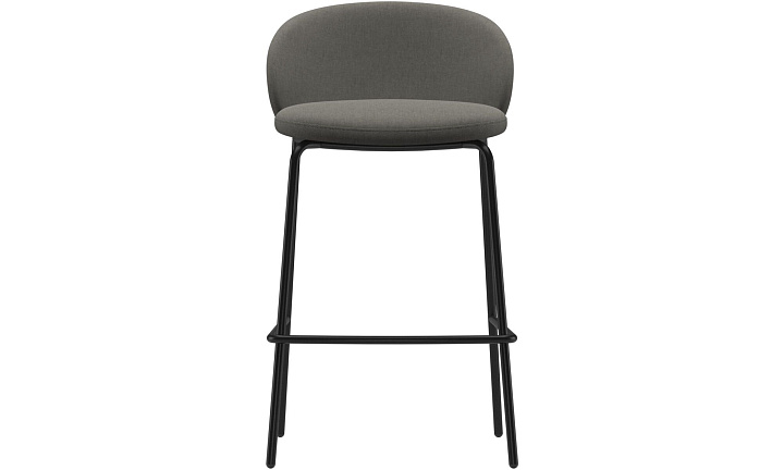 Барный стул Princeton - Frisco 2067 Ткань цвета серого камня  -  Под заказ