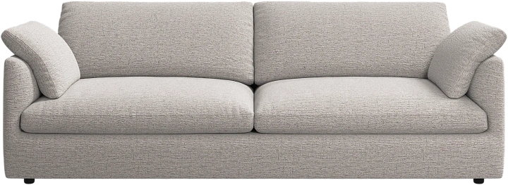 3-х местный диван Milano - Lucca ткань бежевого цвета 3320 -  Под заказ