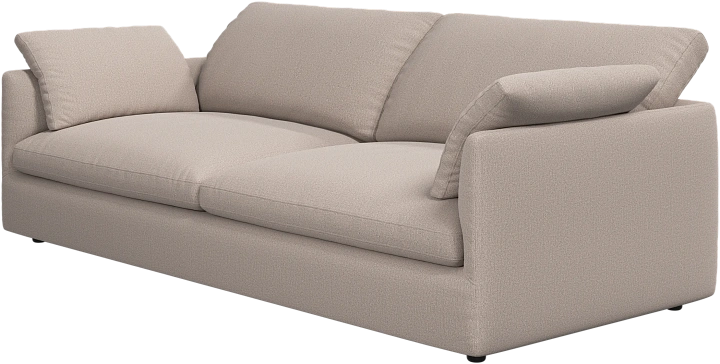 3-х местный диван Milano - Arezzo ткань светло-коричневого цвета 3332 -  Под заказ