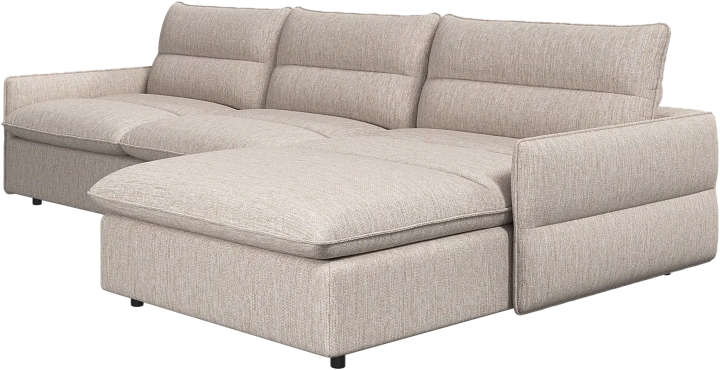 2,5-местный диван-кровать Southampton с модулем для отдыха - Capri ткань бежевого цвета 3230 -  Под заказ