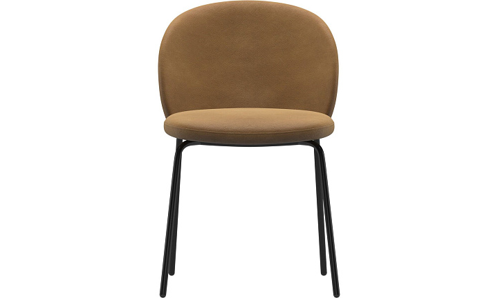 Обеденный стул Princeton - York 5120 Kожа коньячного цвета  -  Под заказ