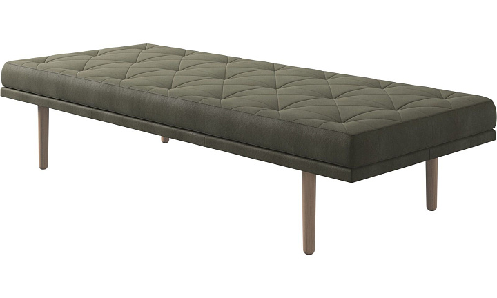 Кушетка Fusion - York  5121 Kожа светло-зеленая -  Под заказ