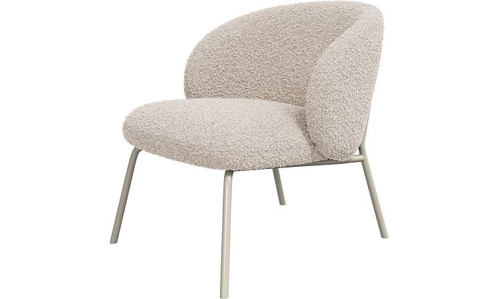 Кресло Princeton - Auckland Boucle 3181 Бежевая ткань -  Под заказ