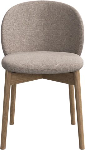 Обеденный стул Princeton - Arezzo ткань светло-коричневого цвета 3332 -  Под заказ