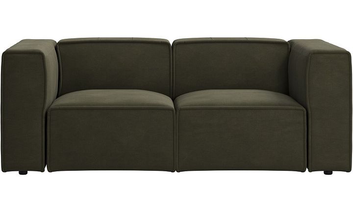 Диван Carmo - York  5121 Kожа светло-зеленая -  Под заказ