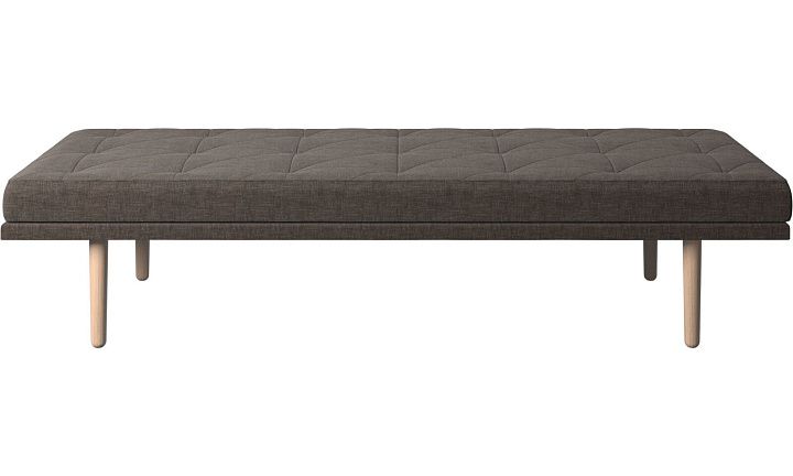 Кушетка Fusion - Napoli 2251 Ткань серо-коричневого цвета  -  Под заказ