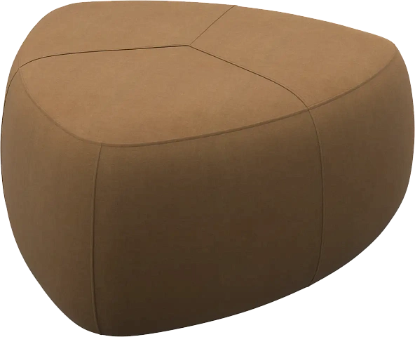 Пуф Bermuda - Frisco 2057 Ткань цвета кэмел с функцией акваклин  -  Под заказ
