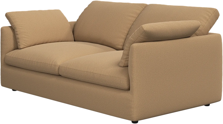 2-х местный диван Milano - Arezzo ткань  цвета охры 3333 -  Под заказ