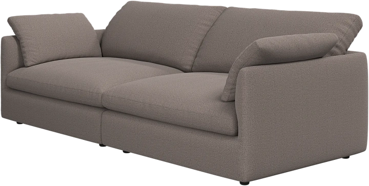 3-х местный диван Milano из двух модулей - Copenhagen Коричневый 3311 -  Под заказ