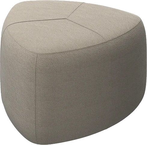 Пуф Bermuda - Bristol 3063 Ткань бежевая  -  Под заказ