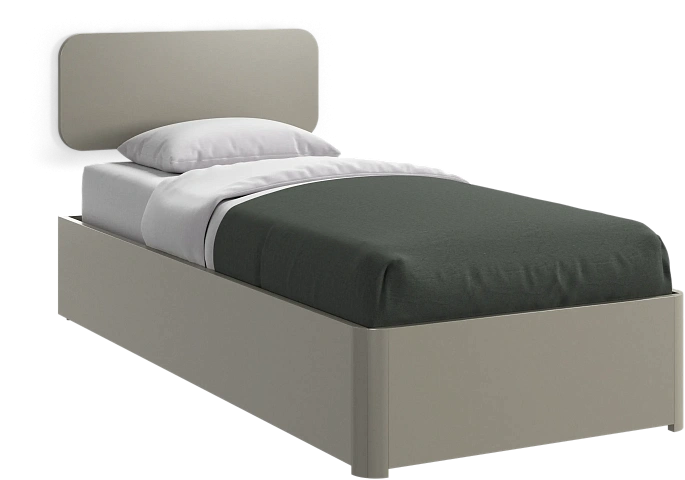 Кровать Element с настенным изголовьем  -  Под заказ