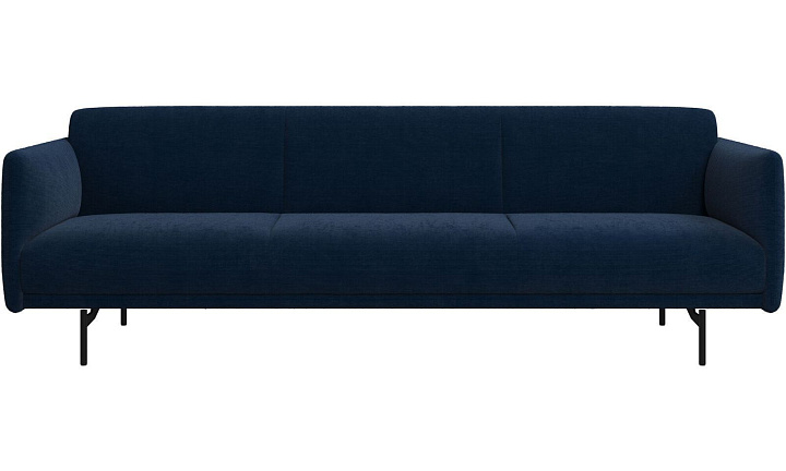3-х местный диван Berne - Skagen 3163 Темно-синяя ткань  -  Под заказ