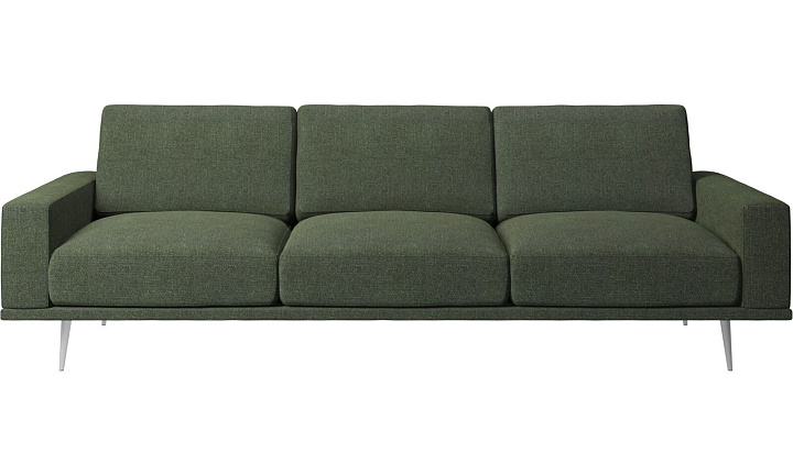 Диван Carlton - Lazio 3094 Темно-зеленая ткань  -  Под заказ